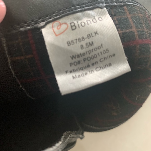 STUNNING LEATHER BOOTS BY BLONDO - Picture 7 of 7